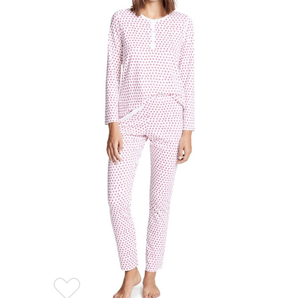 Roberta Roller Rabbit Pink Polka Dot Pajama Set